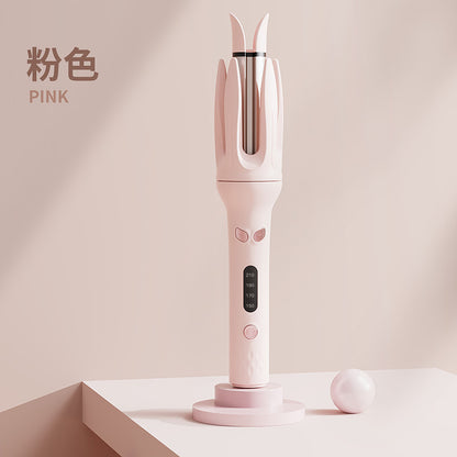 Automatic Curling Iron, Large Wave Negative Ion Long-lasting Styling Curling Artifact, Perm Stick, Rotating Curler
