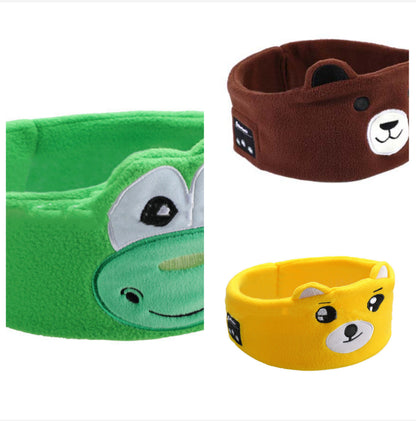 Bluetooth Headset Animal Headband Sleep Mask