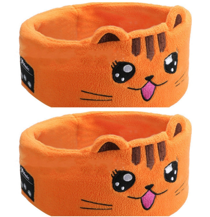 Bluetooth Headset Animal Headband Sleep Mask