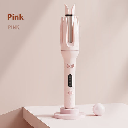 Automatic Curling Iron, Large Wave Negative Ion Long-lasting Styling Curling Artifact, Perm Stick, Rotating Curler