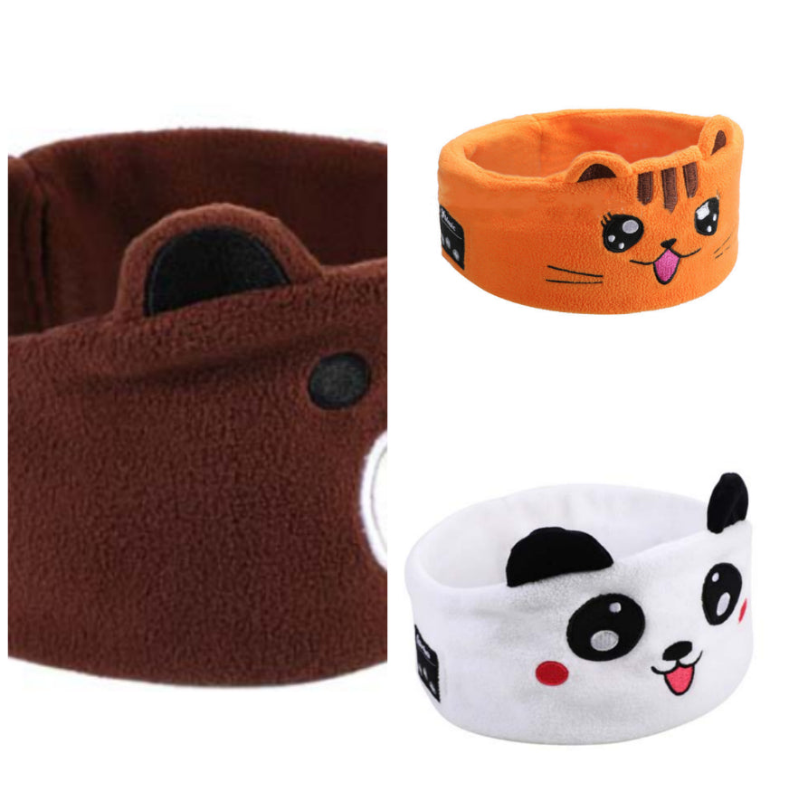 Bluetooth Headset Animal Headband Sleep Mask
