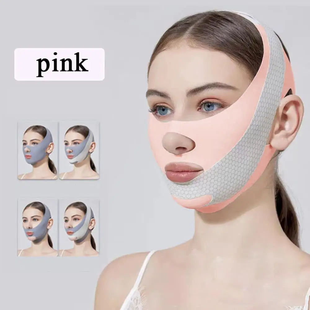 Thin Face Bandage V Line Face Lift Tightening Mask Double Chin Tightener Facial Wrinkles Anti Sagging Facial Massager Skin Care