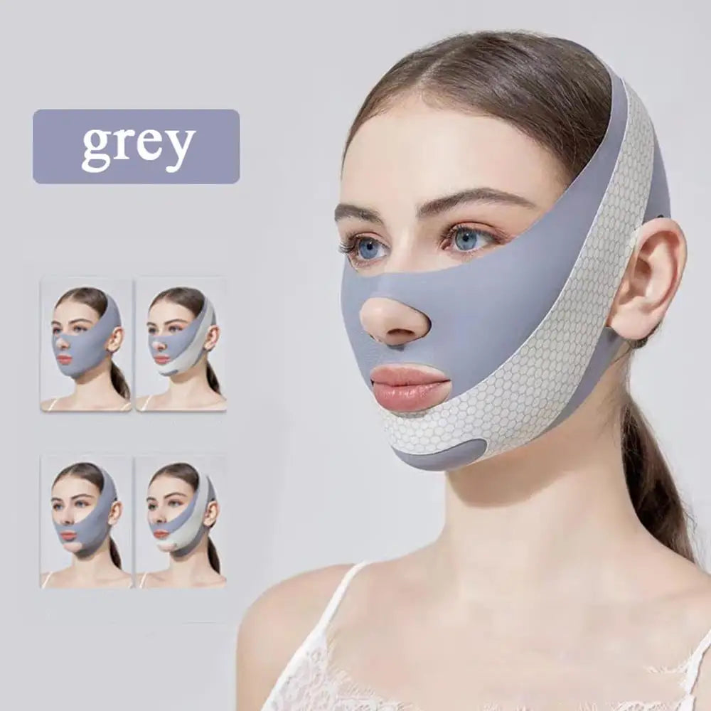 Thin Face Bandage V Line Face Lift Tightening Mask Double Chin Tightener Facial Wrinkles Anti Sagging Facial Massager Skin Care