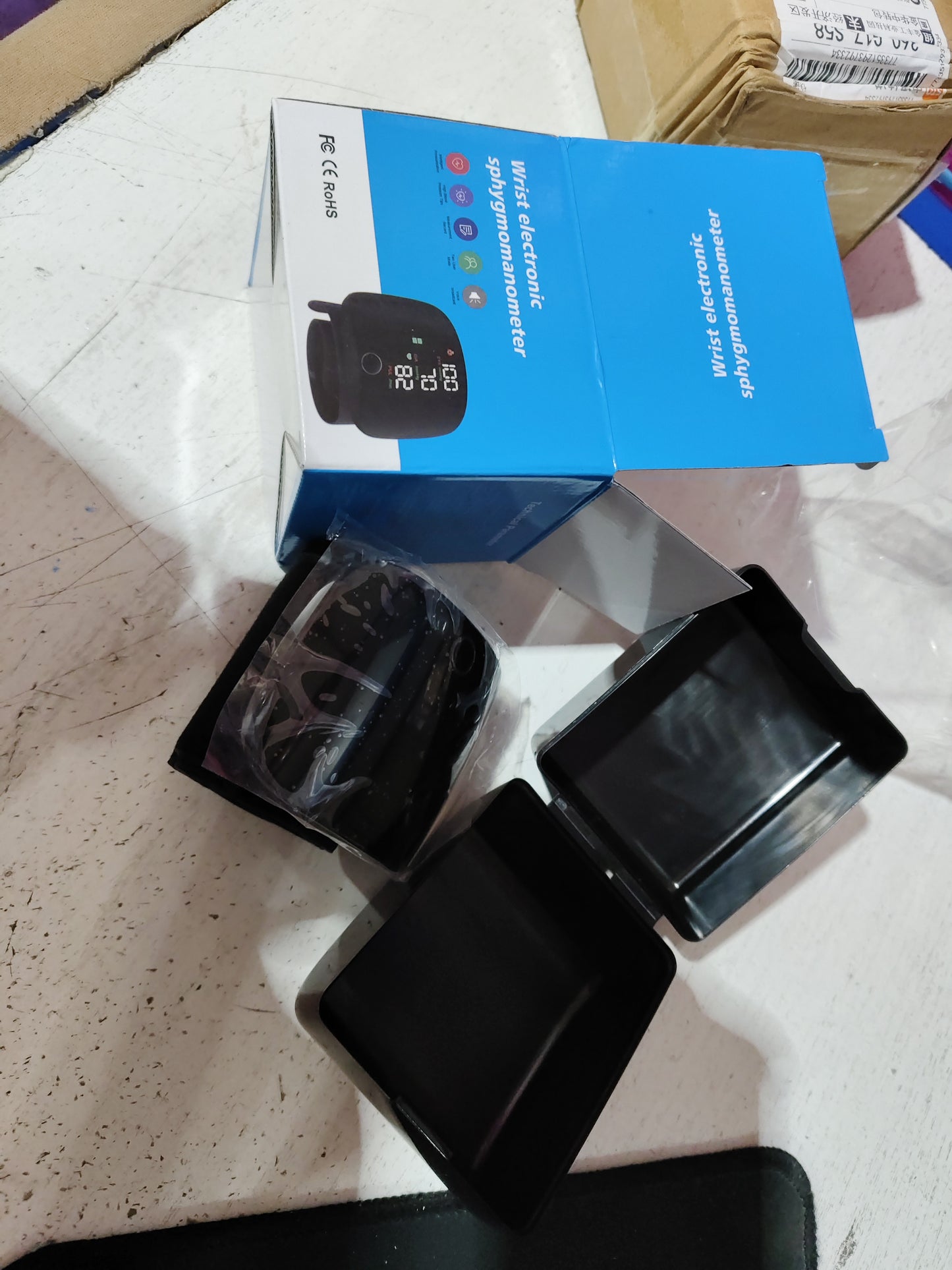 Smart Wrist Blood Pressure Monitor – Rechargeable Digital BP Meter